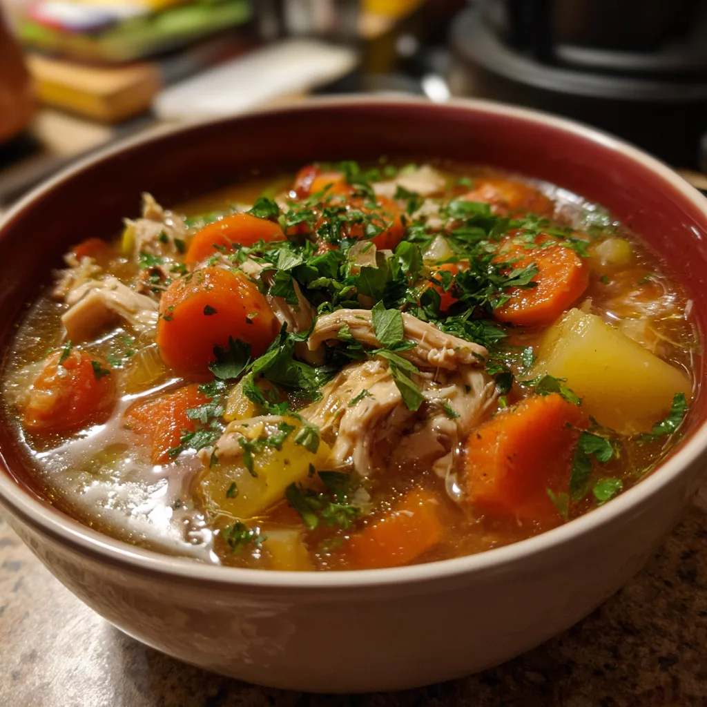 Crockpot Chicken Soup Recipe 2