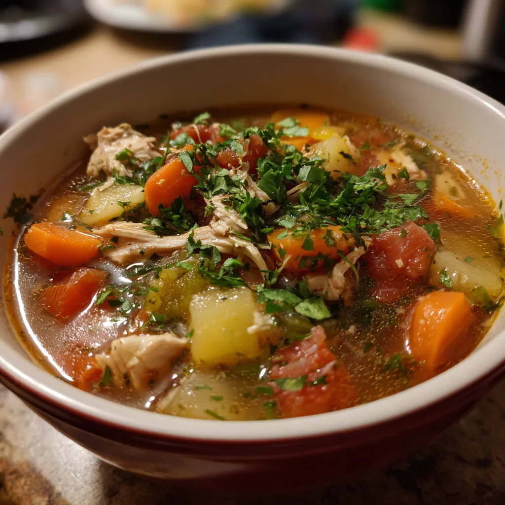 Crockpot Chicken Soup Recipe 3