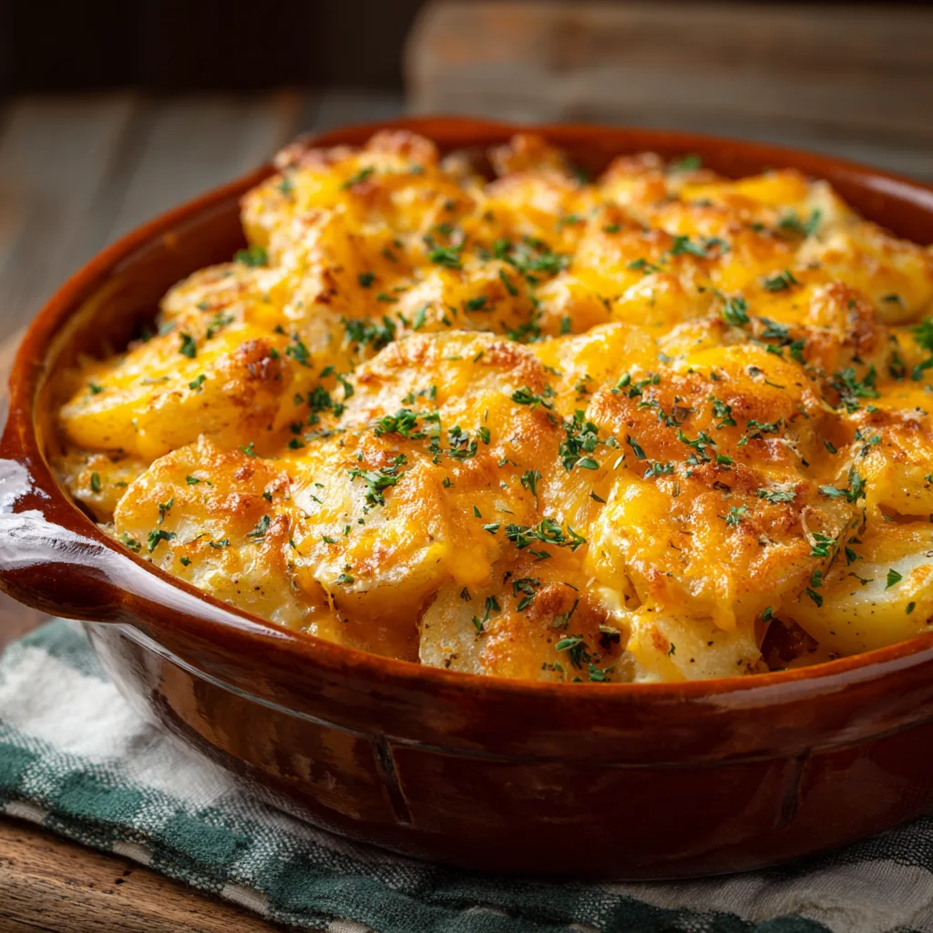 Easy Crockpot Potato Casserole (Set & Forget Comfort Food!) 3
