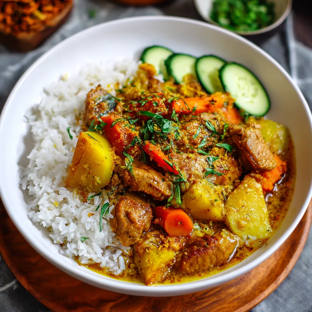 Easy Kid-Friendly Pork Curry Bake (Family Dinner Ready!) 3