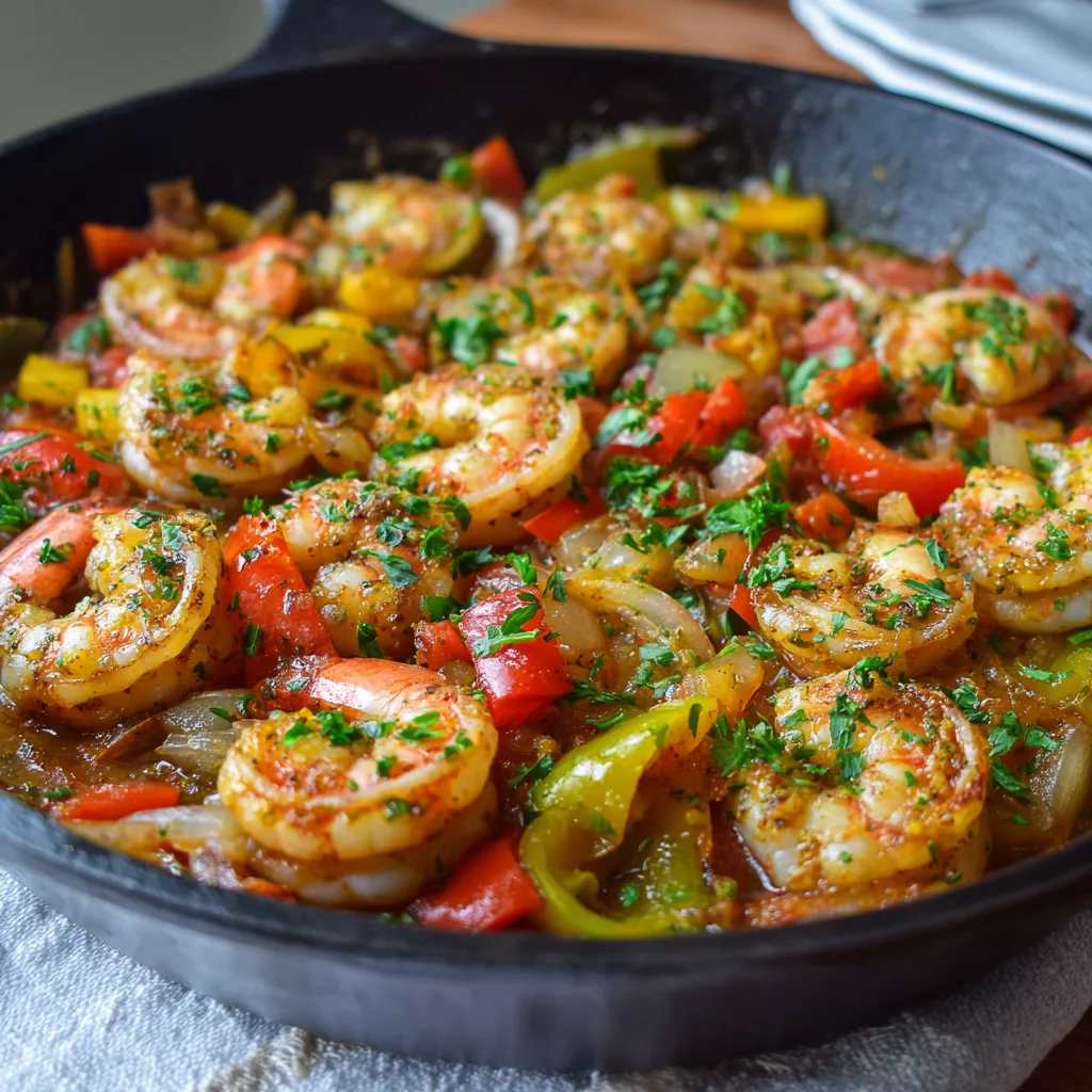 Easy Low Carb Shrimp Skillet – Quick & Healthy Dinner 2