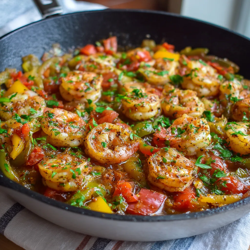 Easy Low Carb Shrimp Skillet – Quick & Healthy Dinner 3