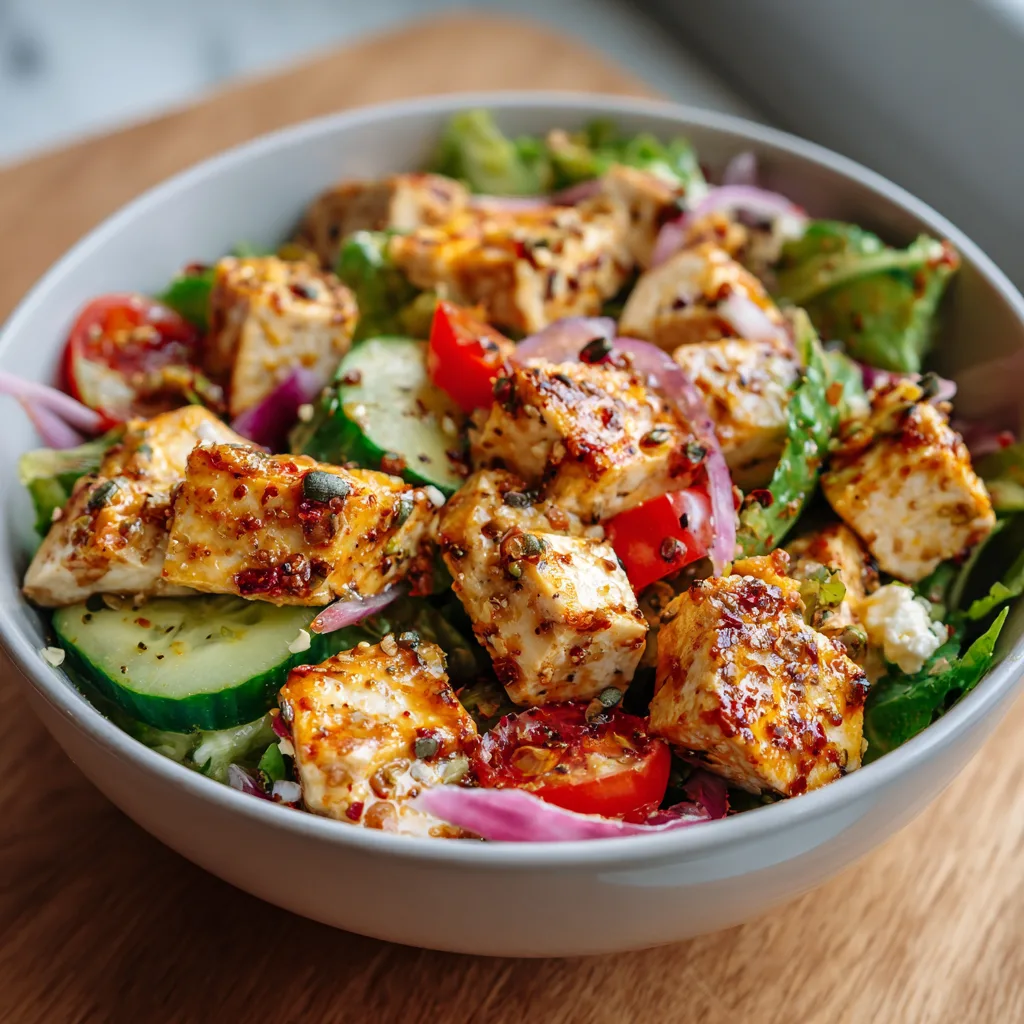 Easy Low-Carb Tofu Salad A Delicious and Healthy Meal 2