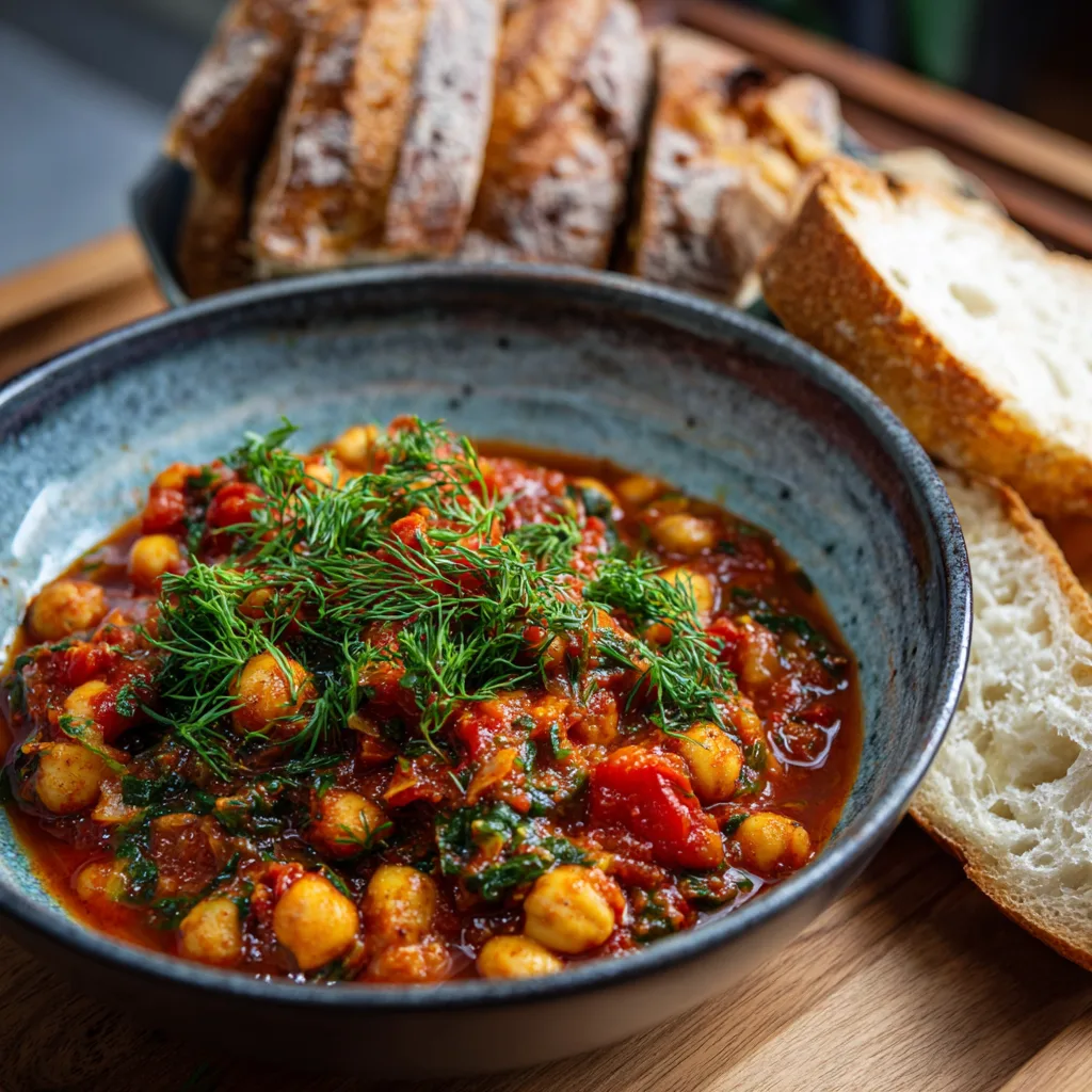 Simple Mediterranean Chickpeas Stew – Healthy & Delicious! 2