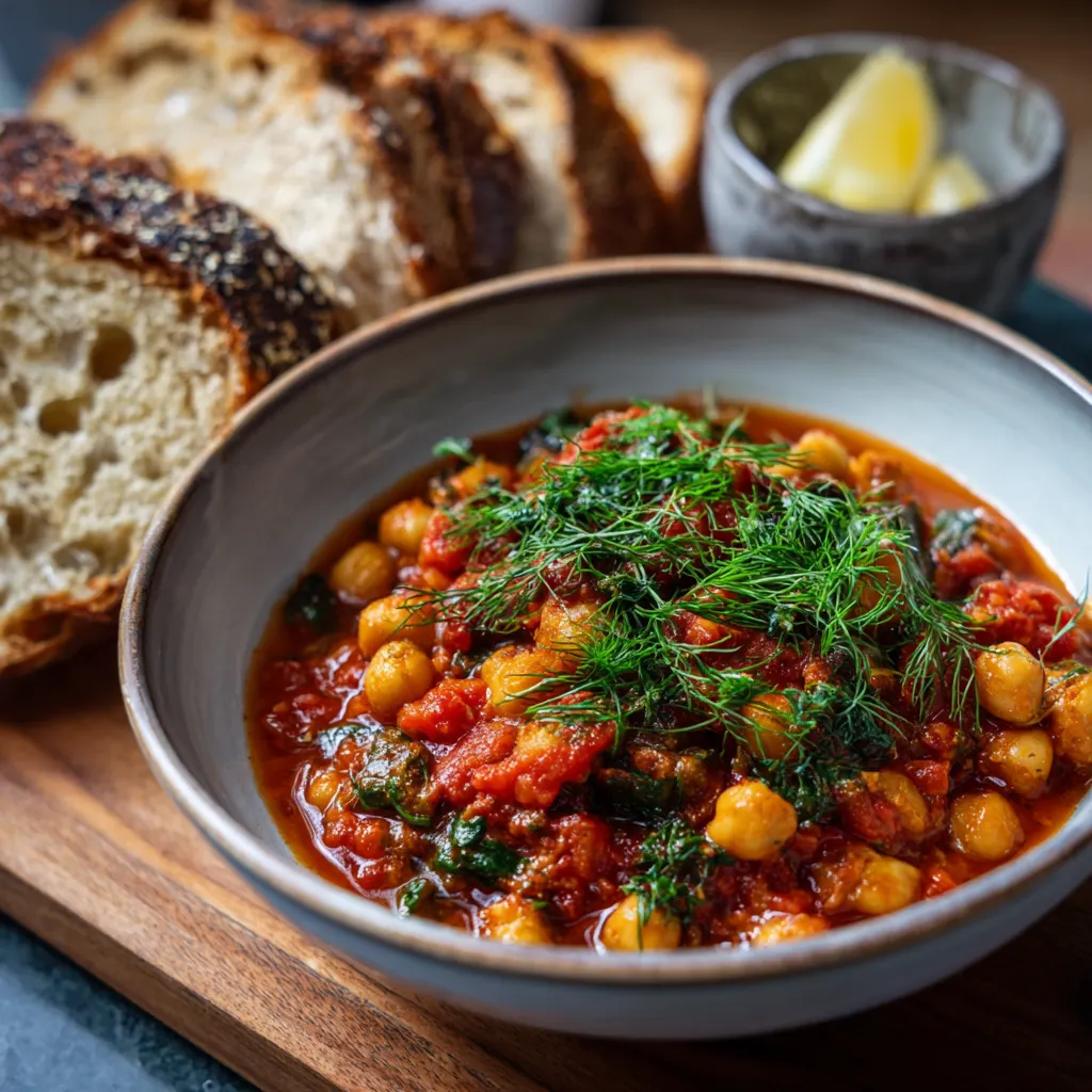 Simple Mediterranean Chickpeas Stew – Healthy & Delicious!

3