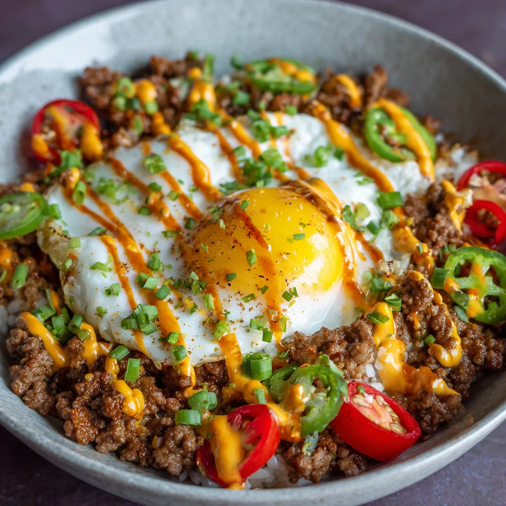 Easy Stuffed Ground Beef Bowl (Weeknight Favorite!) 1