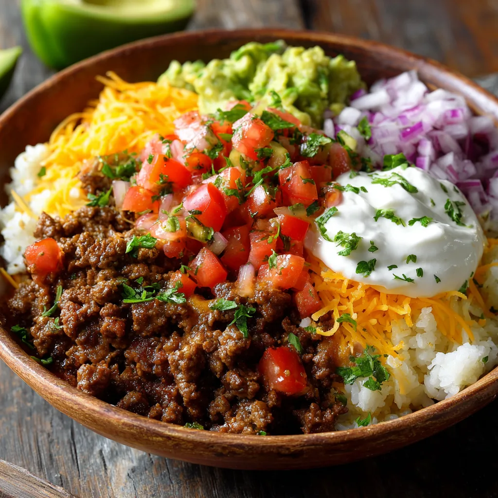 Easy Stuffed Ground Beef Bowl (Weeknight Favorite!) 2