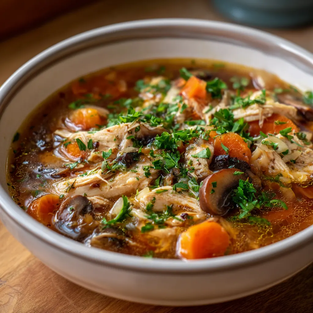 Family-Friendly Slow Cooked Chicken Breast Soup 3