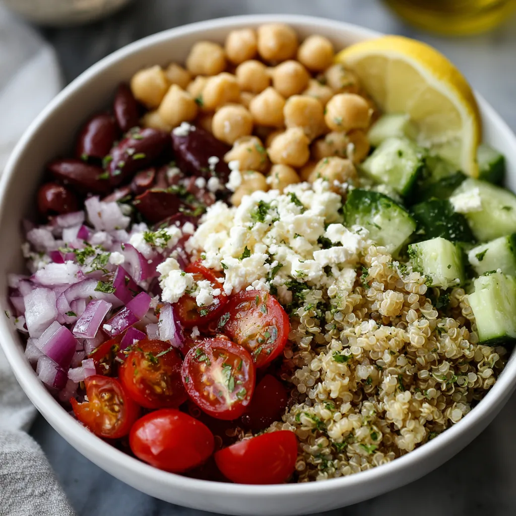 For One Mediterranean Quinoa Grain Bowl 2