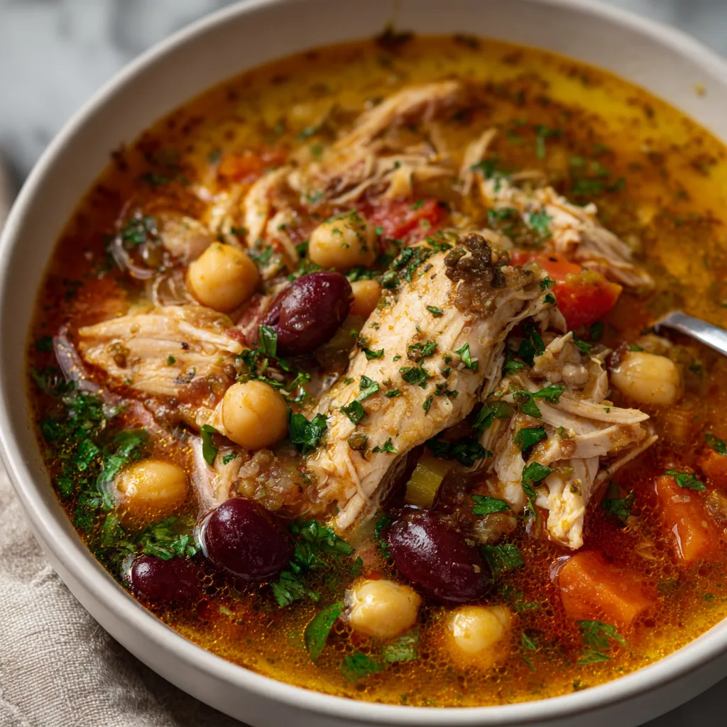 For Two Mediterranean Chicken Soup Recipe 2