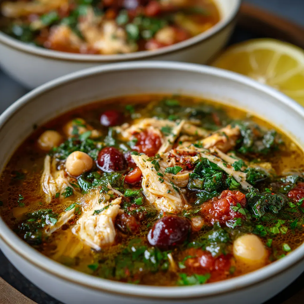 For Two Mediterranean Chicken Soup Recipe 4
