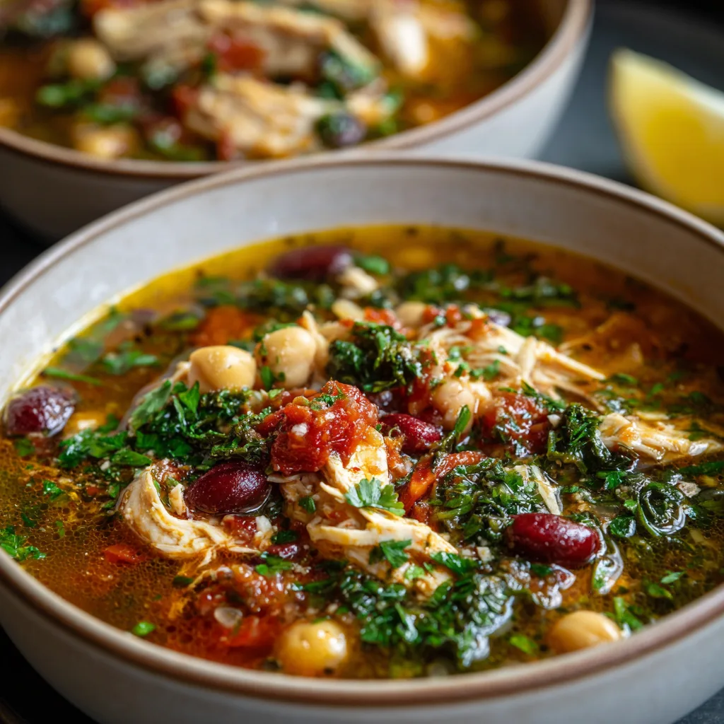 For Two Mediterranean Chicken Soup Recipe 3