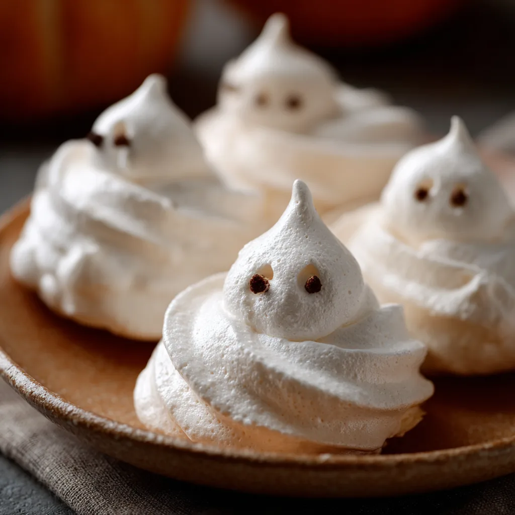 Ghost Meringues 2