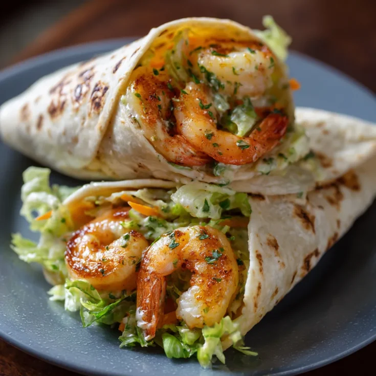 Gluten-Free Garlic Shrimp Wraps Recipe 1