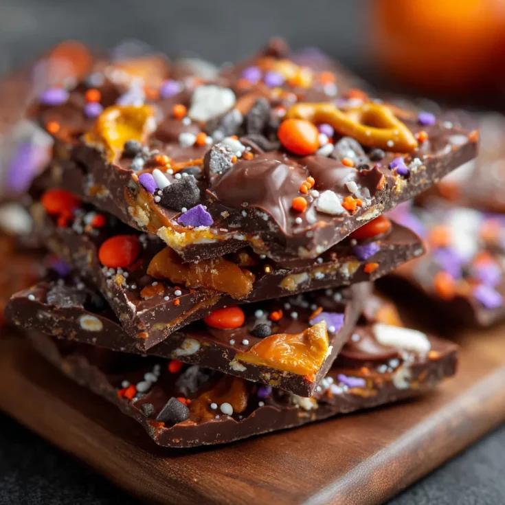 Halloween Bark Recipe 1