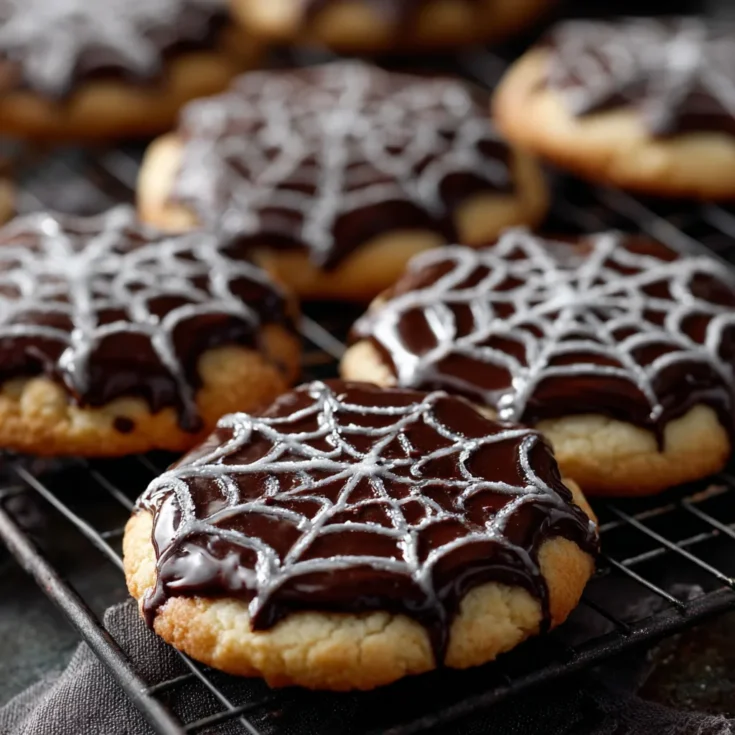 Halloween Spiderweb Cookies Recipe 1