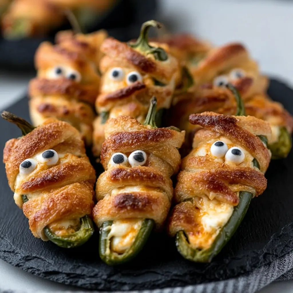 Mummy Jalapeño Poppers Recipe 4