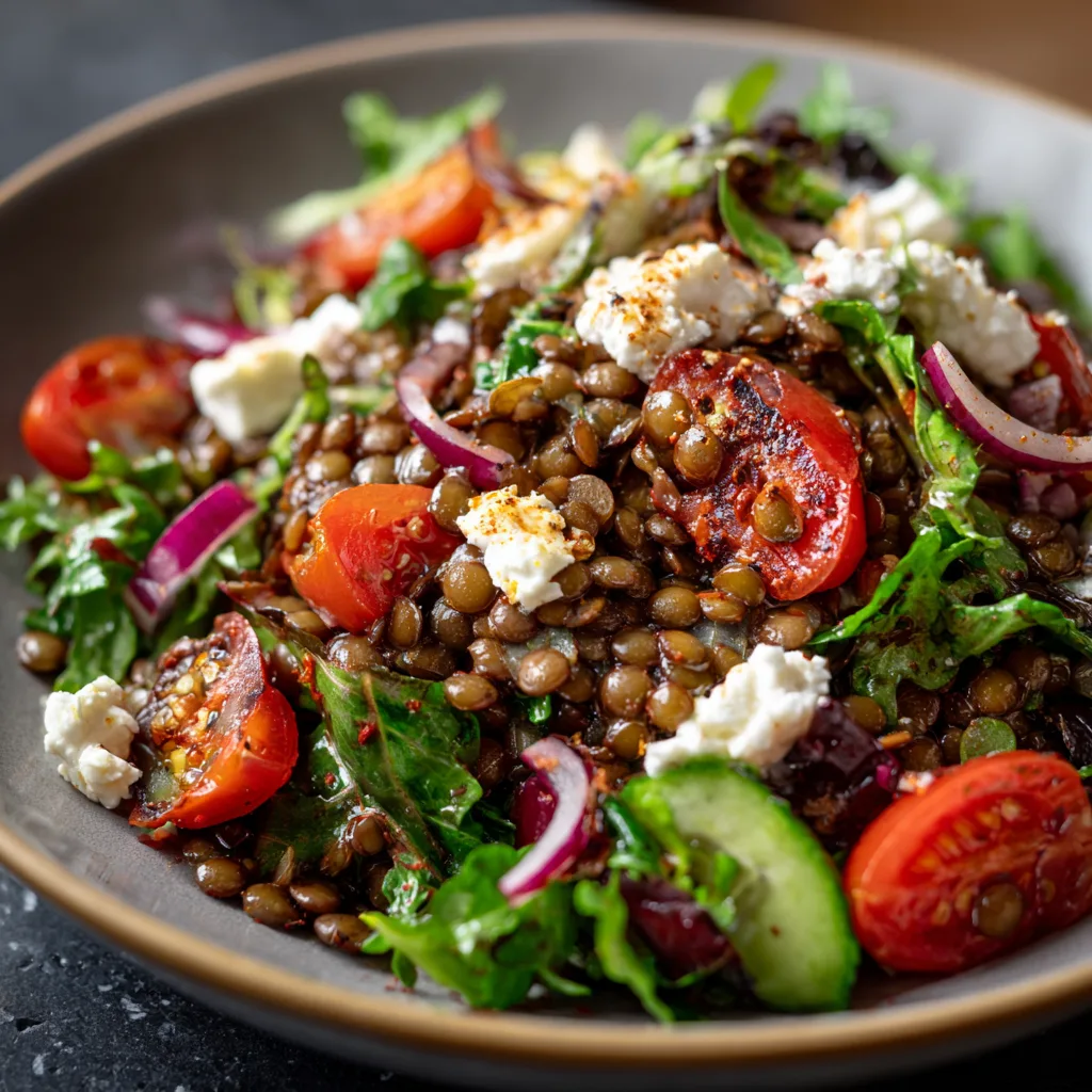 Healthy Mediterranean Lentils Salad – Protein-Packed & Fresh 2
