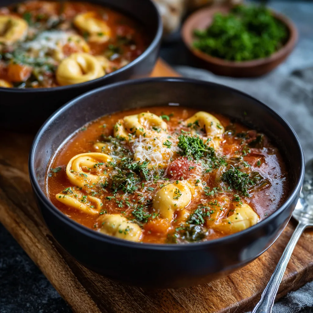 Healthy Tortellini Soup Recipe 1