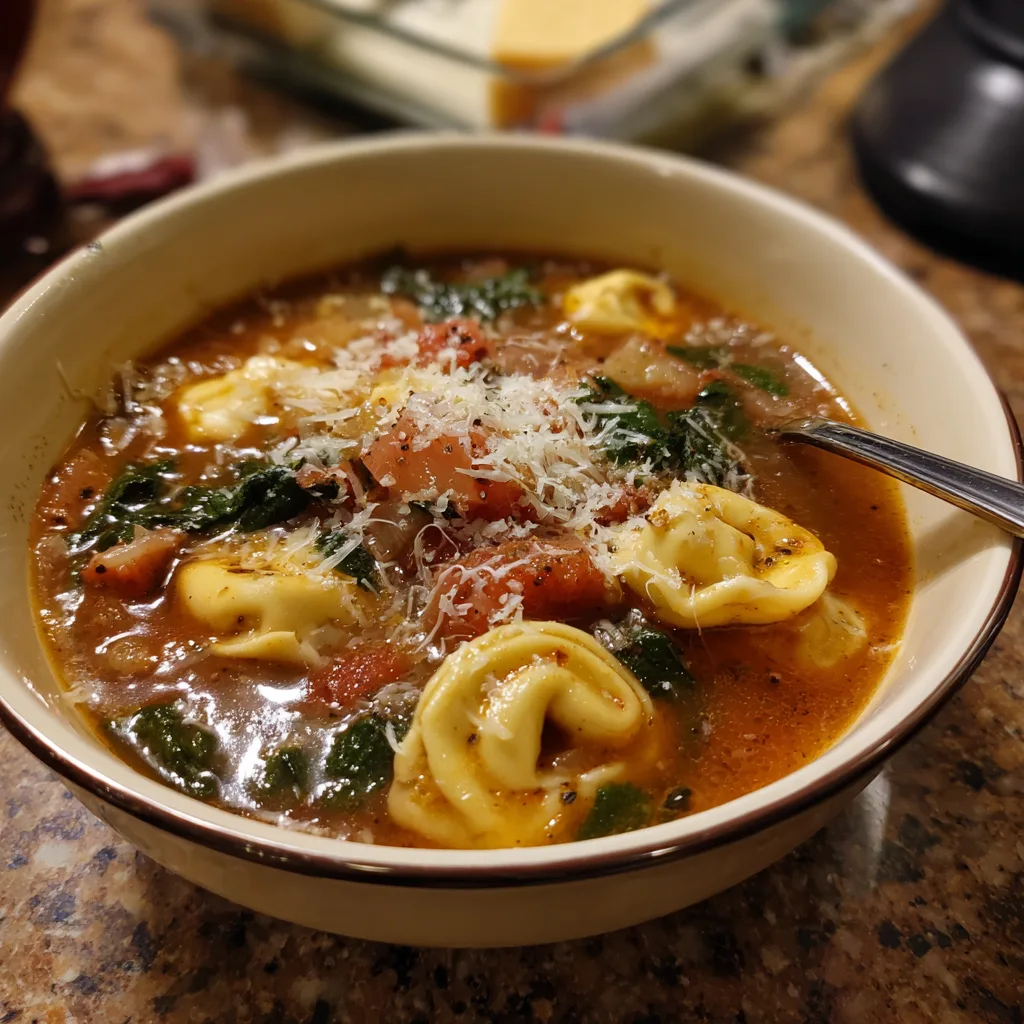 Hearty Tortellini Soup Recipe 3