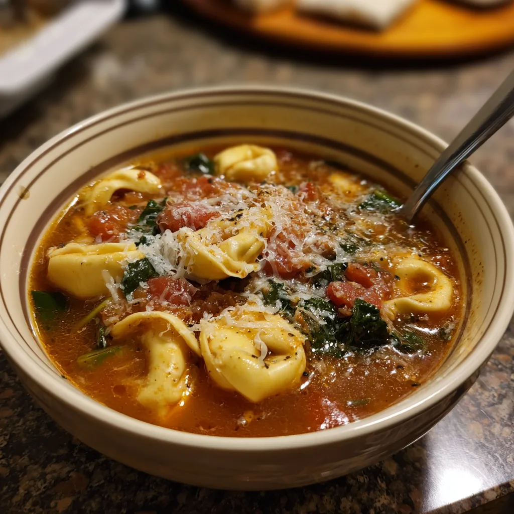 Hearty Tortellini Soup Recipe 2