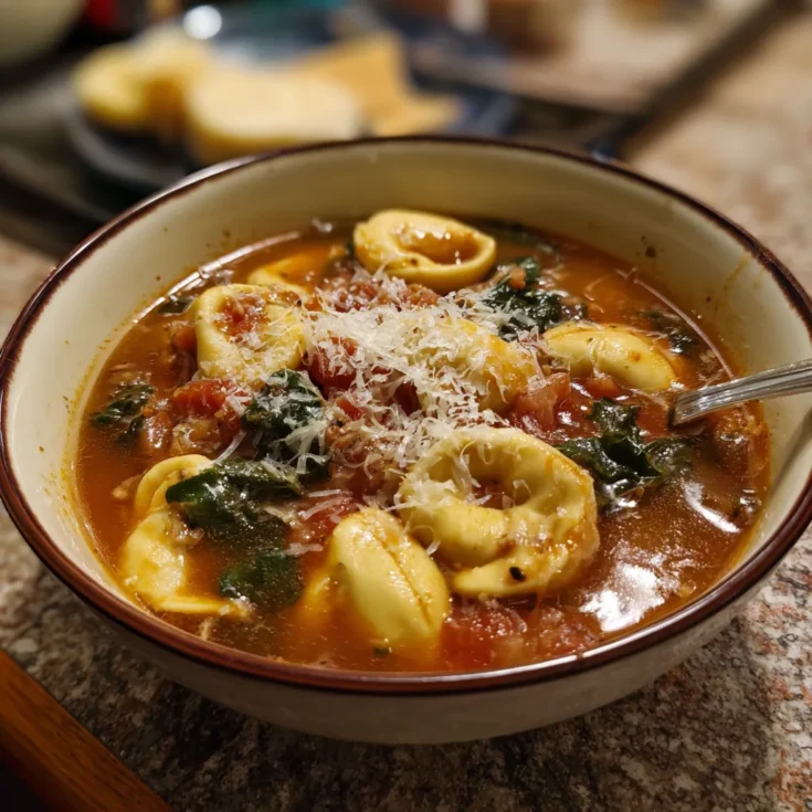 Hearty Tortellini Soup Recipe 1
