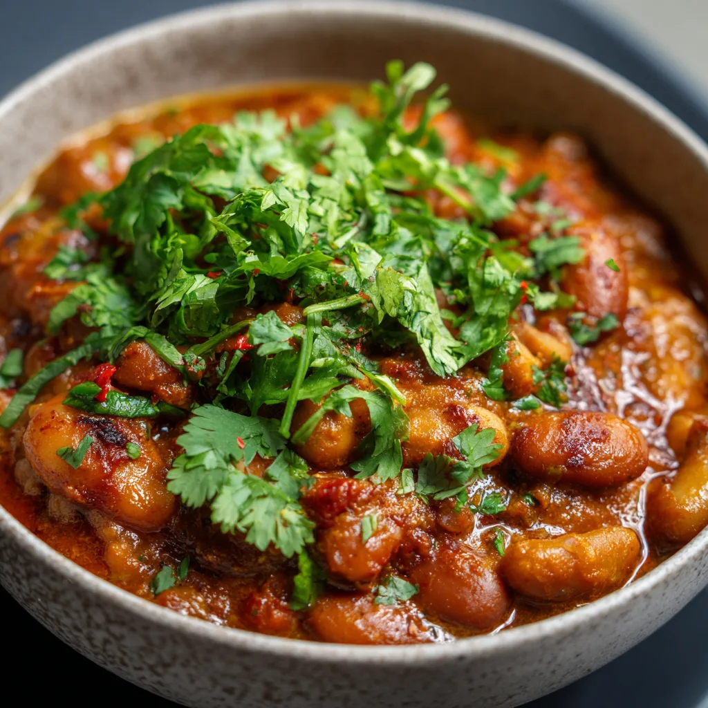 High-Protein Air Fryer Beans Curry 1