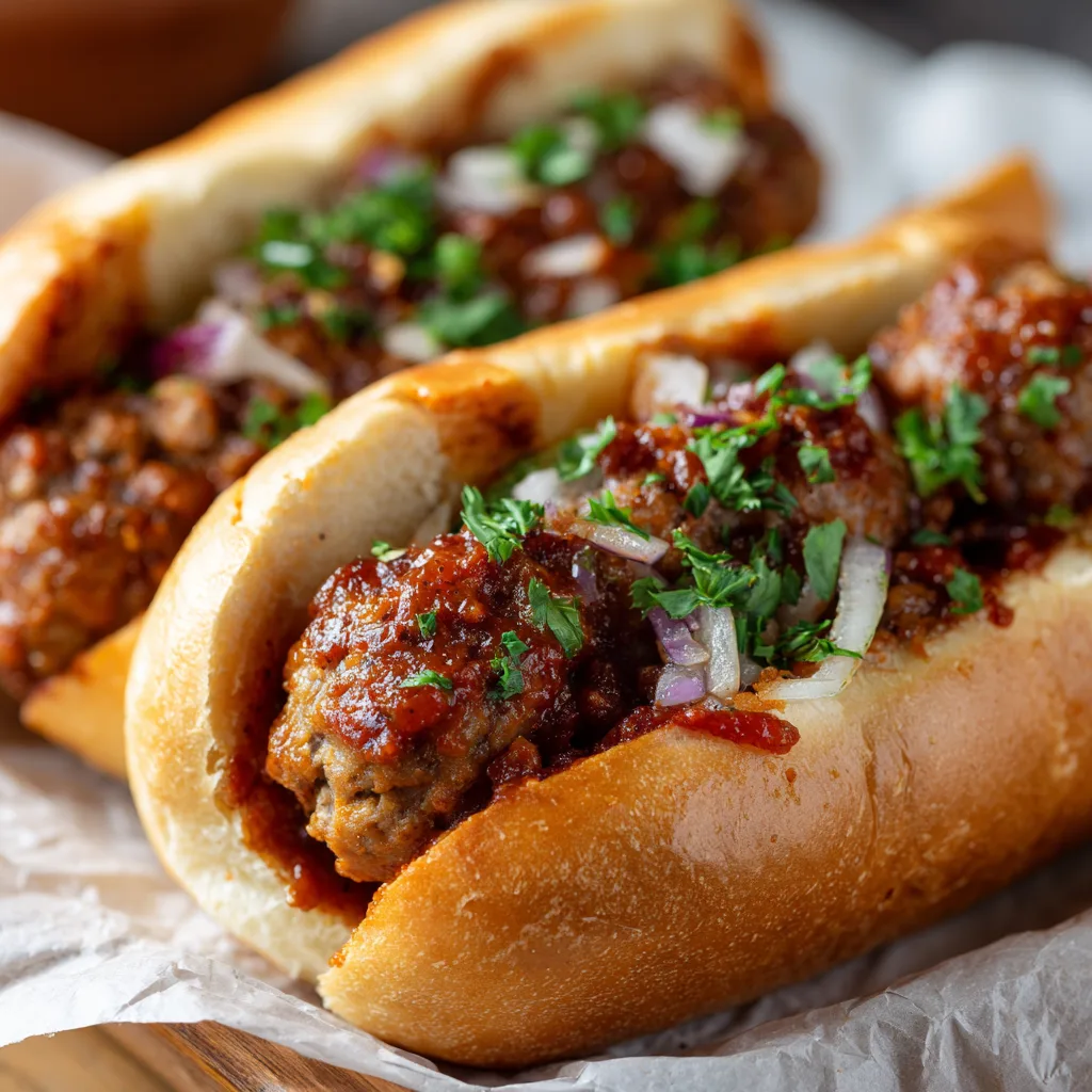 High Protein Crockpot Sausage Sandwich Filling 2
