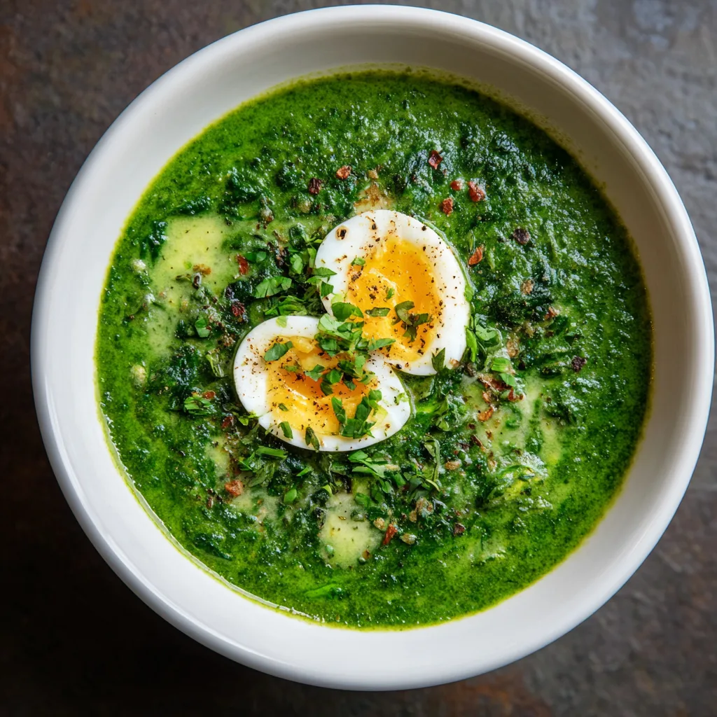 High Protein Low Carb Spinach Soup 3