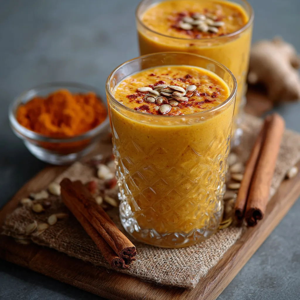 Homemade Spiced Pumpkin Smoothie Recipe 3