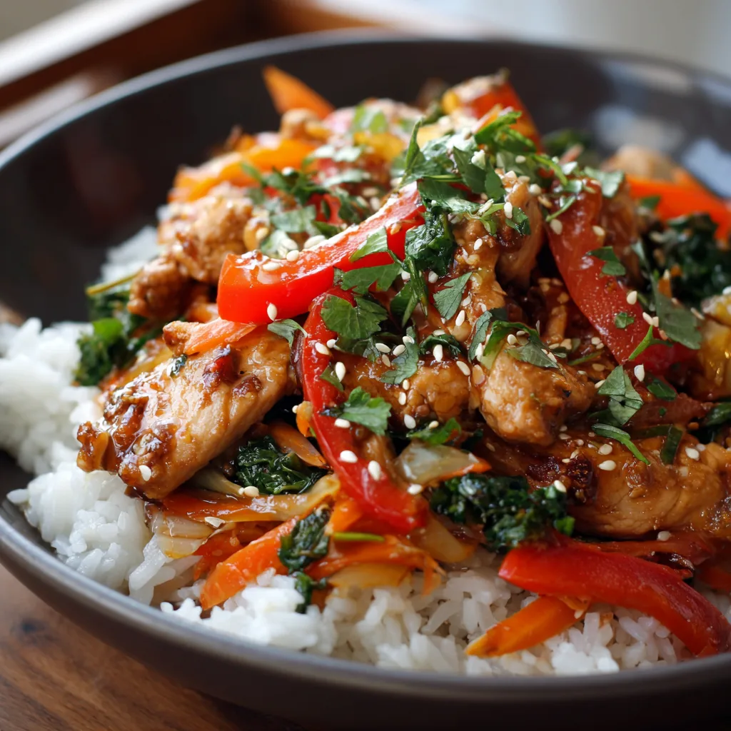 Kid-Friendly Baked Turkey Stir Fry 3
