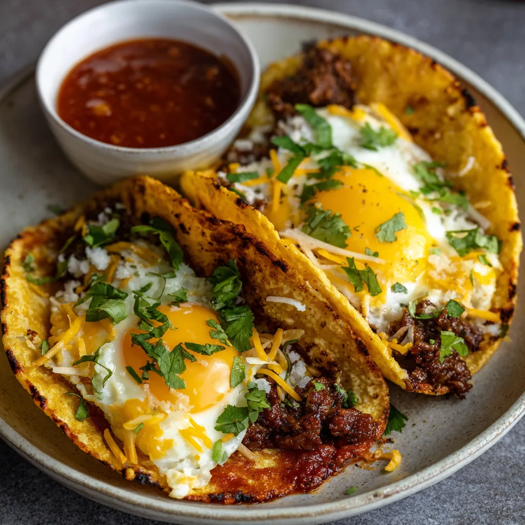 Low Carb Air Fryer Egg Tacos – Quick & Healthy Breakfast Idea 4