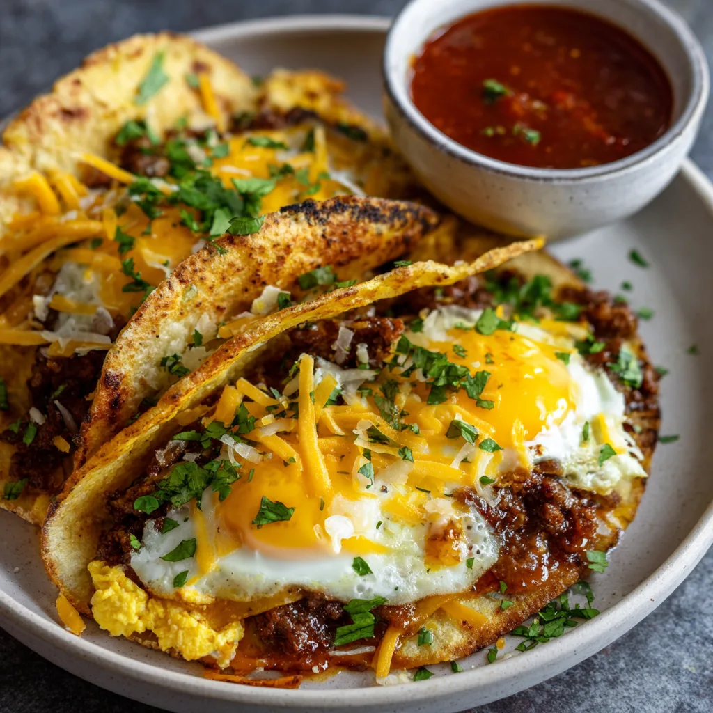 Low Carb Air Fryer Egg Tacos – Quick & Healthy Breakfast Idea 3