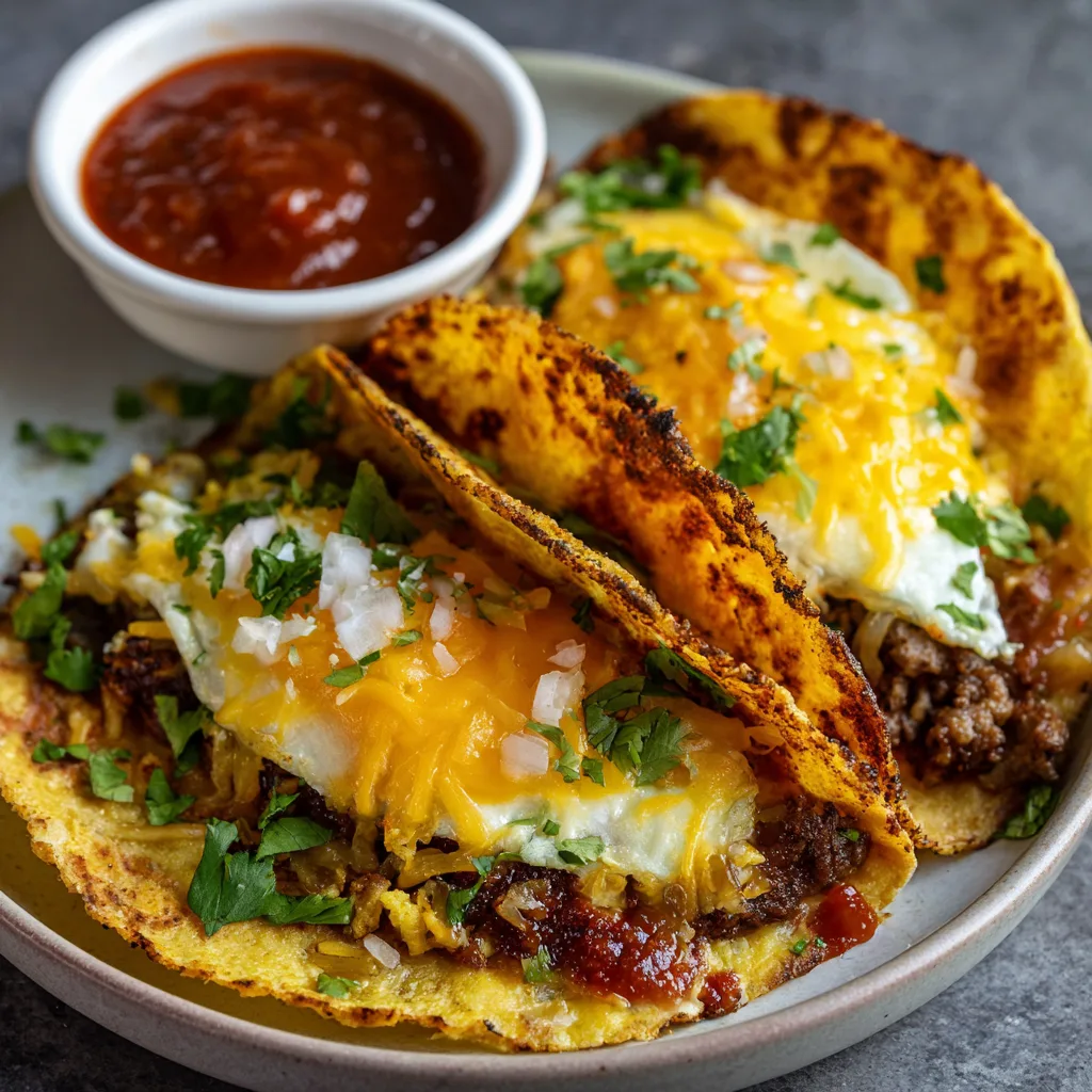 Low Carb Air Fryer Egg Tacos – Quick & Healthy Breakfast Idea 2