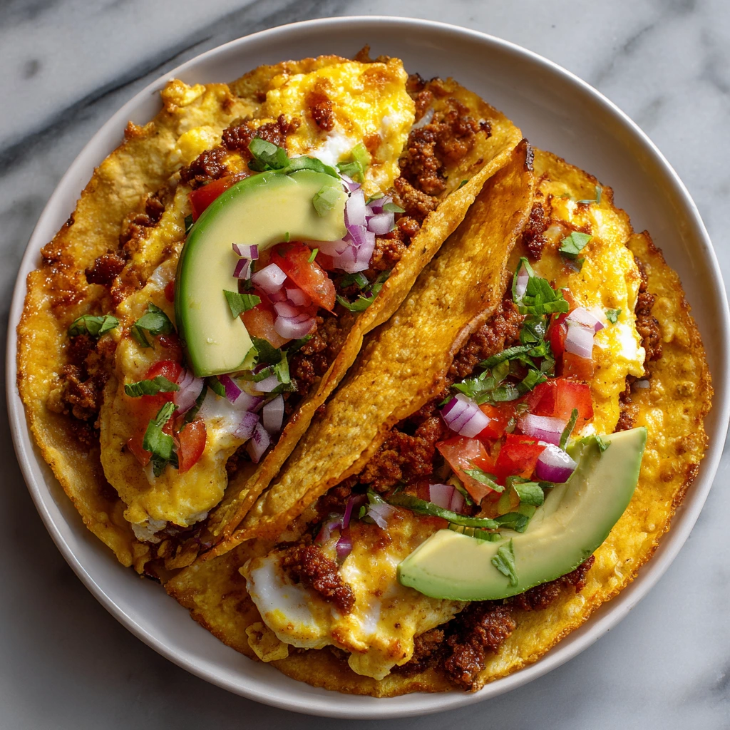 Low Carb Air Fryer Eggs Tacos 2