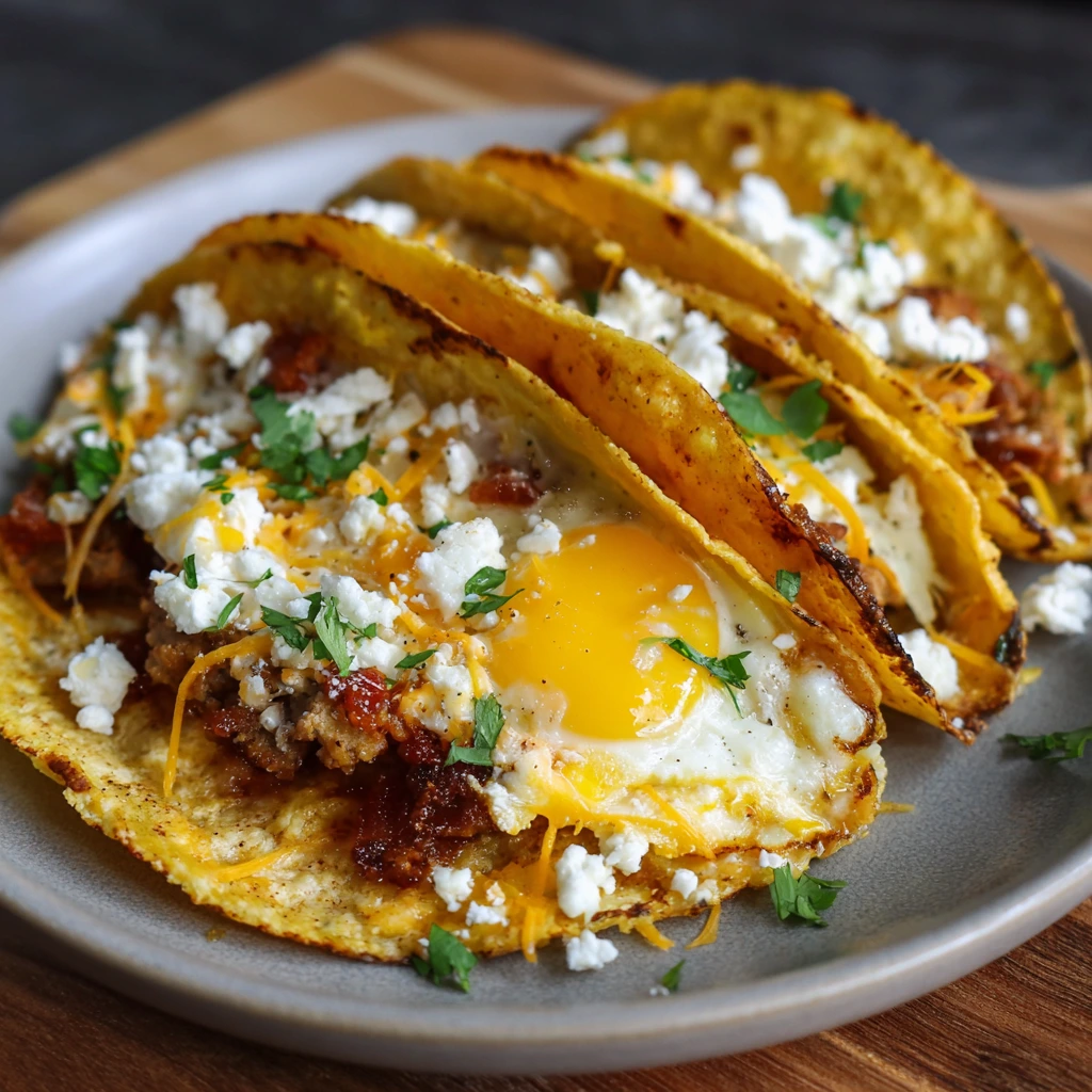 Low Carb Air Fryer Eggs Tacos 1