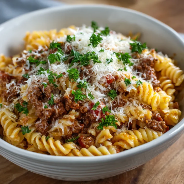 Low Carb Crockpot Ground Beef Pasta – Easy, Healthy One-Pot Meal 1