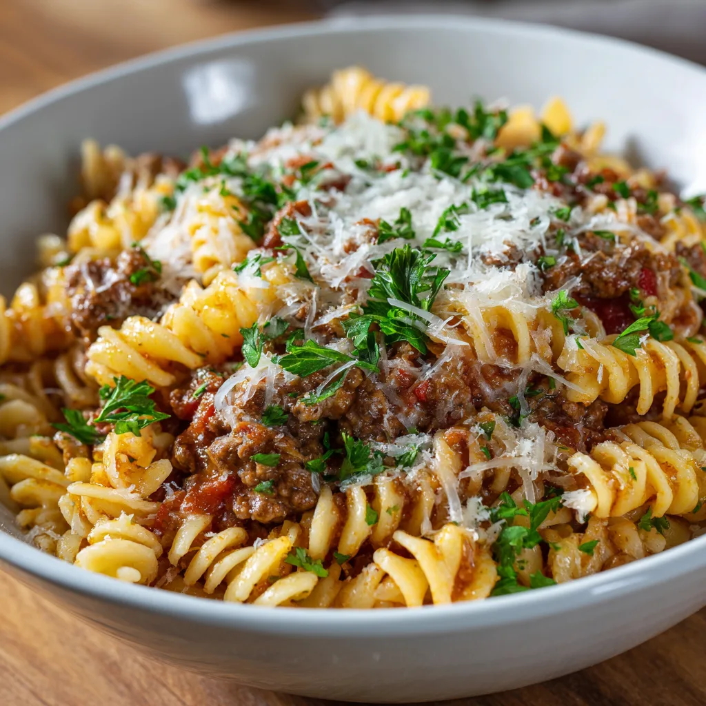 Low Carb Crockpot Ground Beef Pasta – Easy, Healthy One-Pot Meal 2