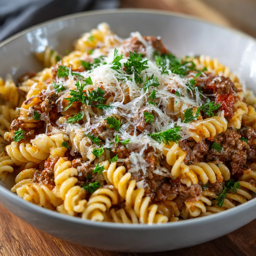 Low Carb Crockpot Ground Beef Pasta – Easy, Healthy One-Pot Meal

3