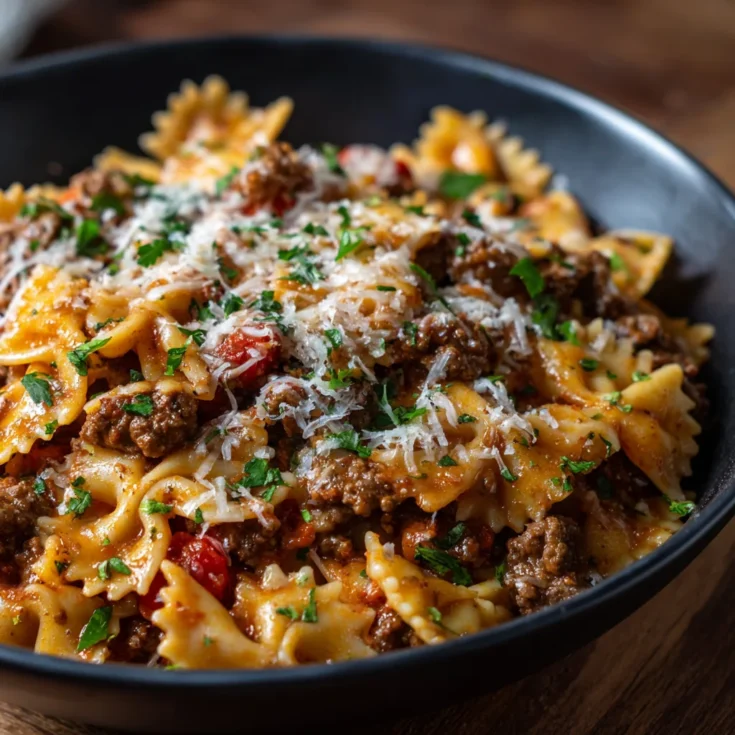 Low Carb Grilled Ground Beef Pasta 1