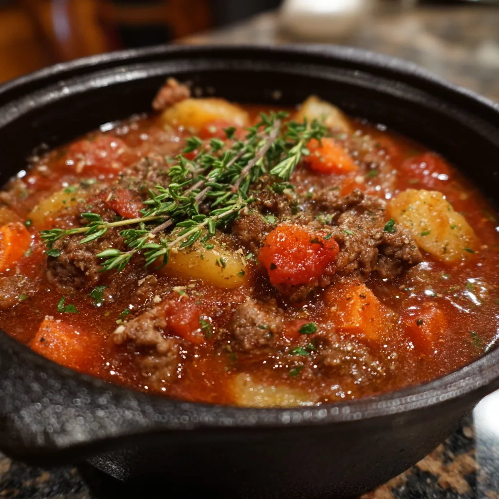 Low Carb Stuffed Ground Beef Stew – Hearty & Healthy Comfort Food 2