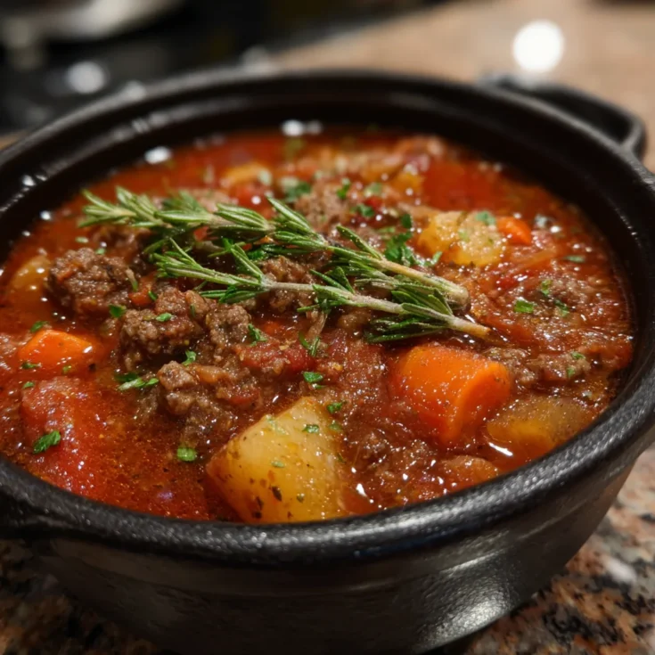 Low Carb Stuffed Ground Beef Stew – Hearty & Healthy Comfort Food 1