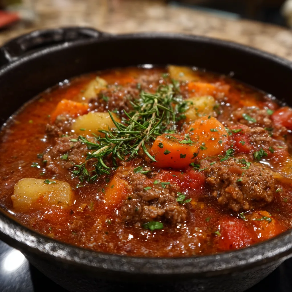 Low Carb Stuffed Ground Beef Stew – Hearty & Healthy Comfort Food

3