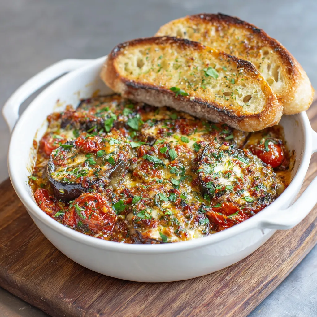 Mediterranean Eggplant Casserole (Quick & Healthy!) 1