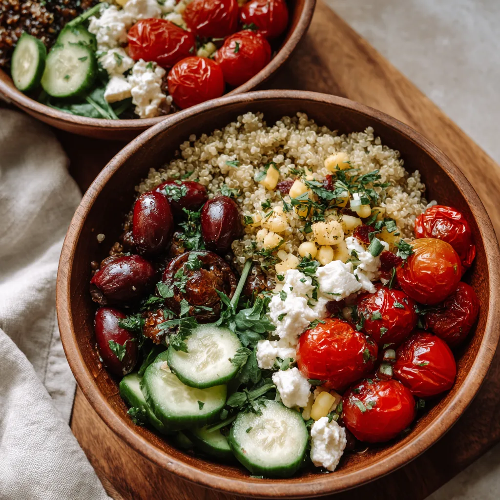 Mediterranean Quinoa Grain Bowls A Healthy & Fun Meal for Kids 1