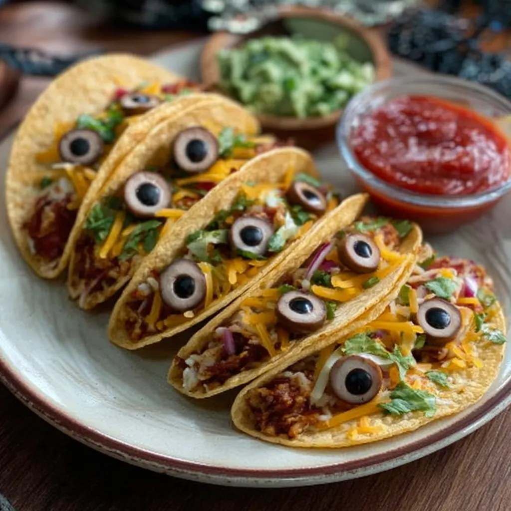 Monster Eyeball Tacos Recipe 4