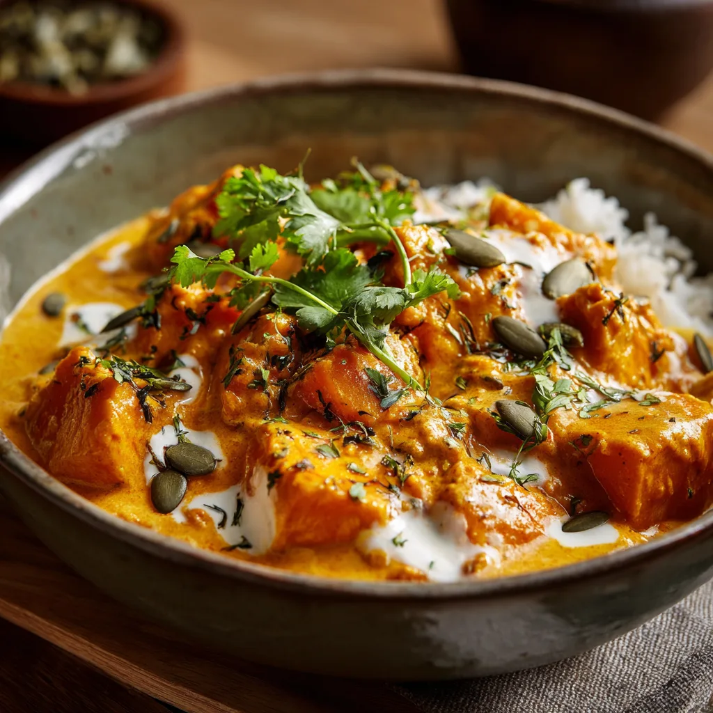 No-Bake Creamy Pumpkin Curry 2
