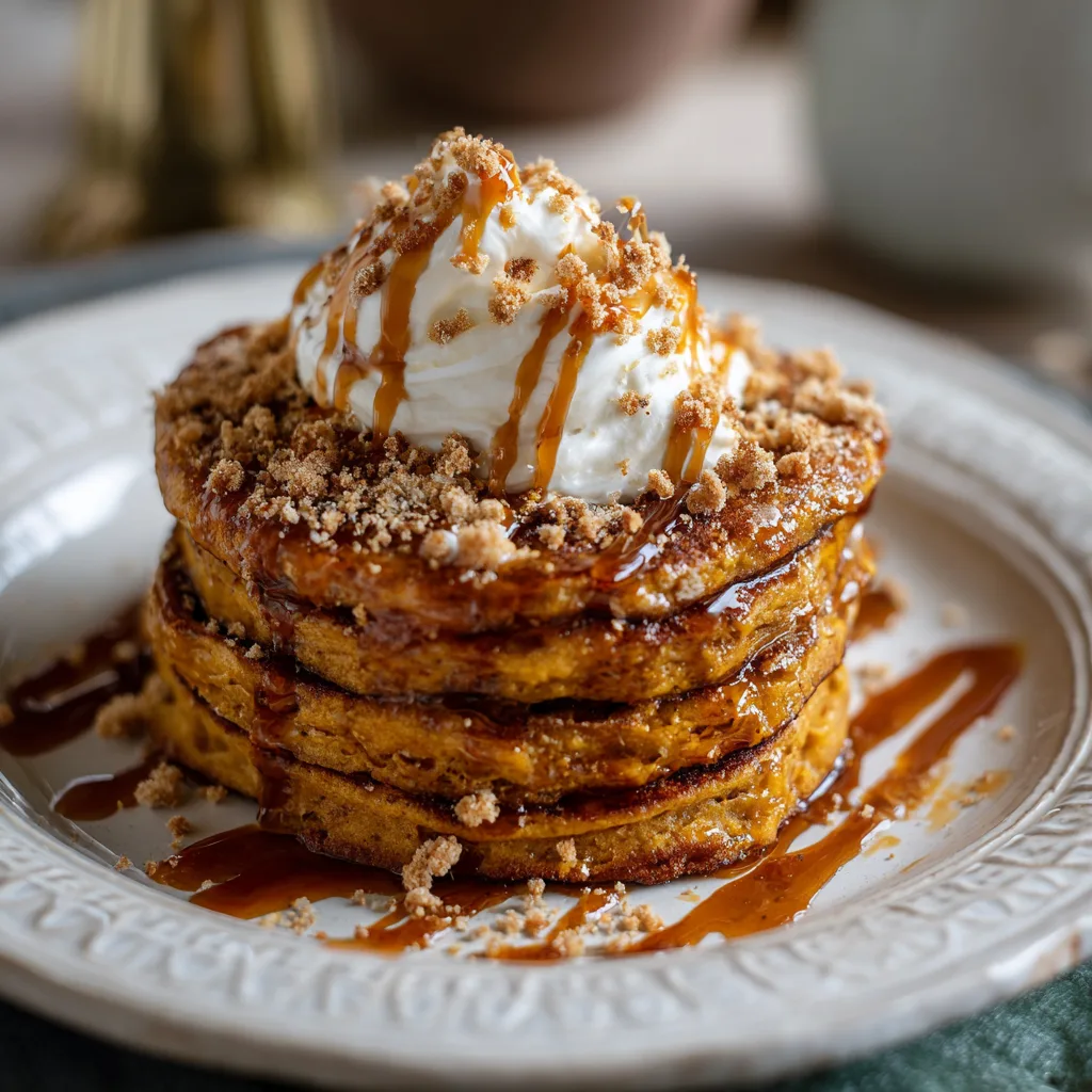 No-Bake Easy Pumpkin Pancakes 2