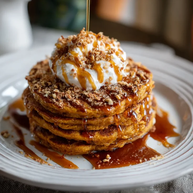 No-Bake Easy Pumpkin Pancakes 1