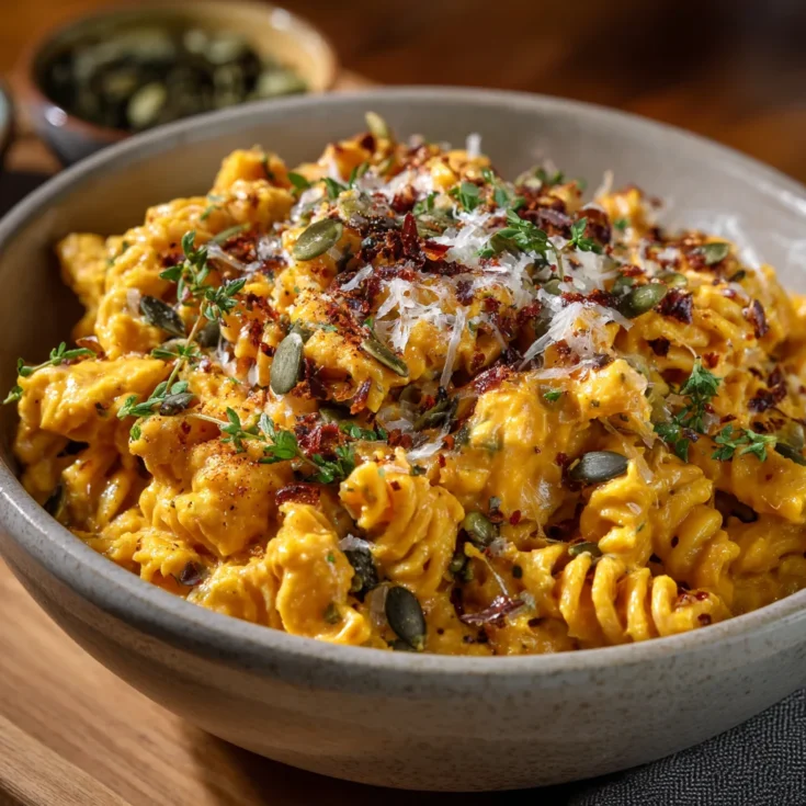 No-Bake Savory Pumpkin Pasta Recipe 1